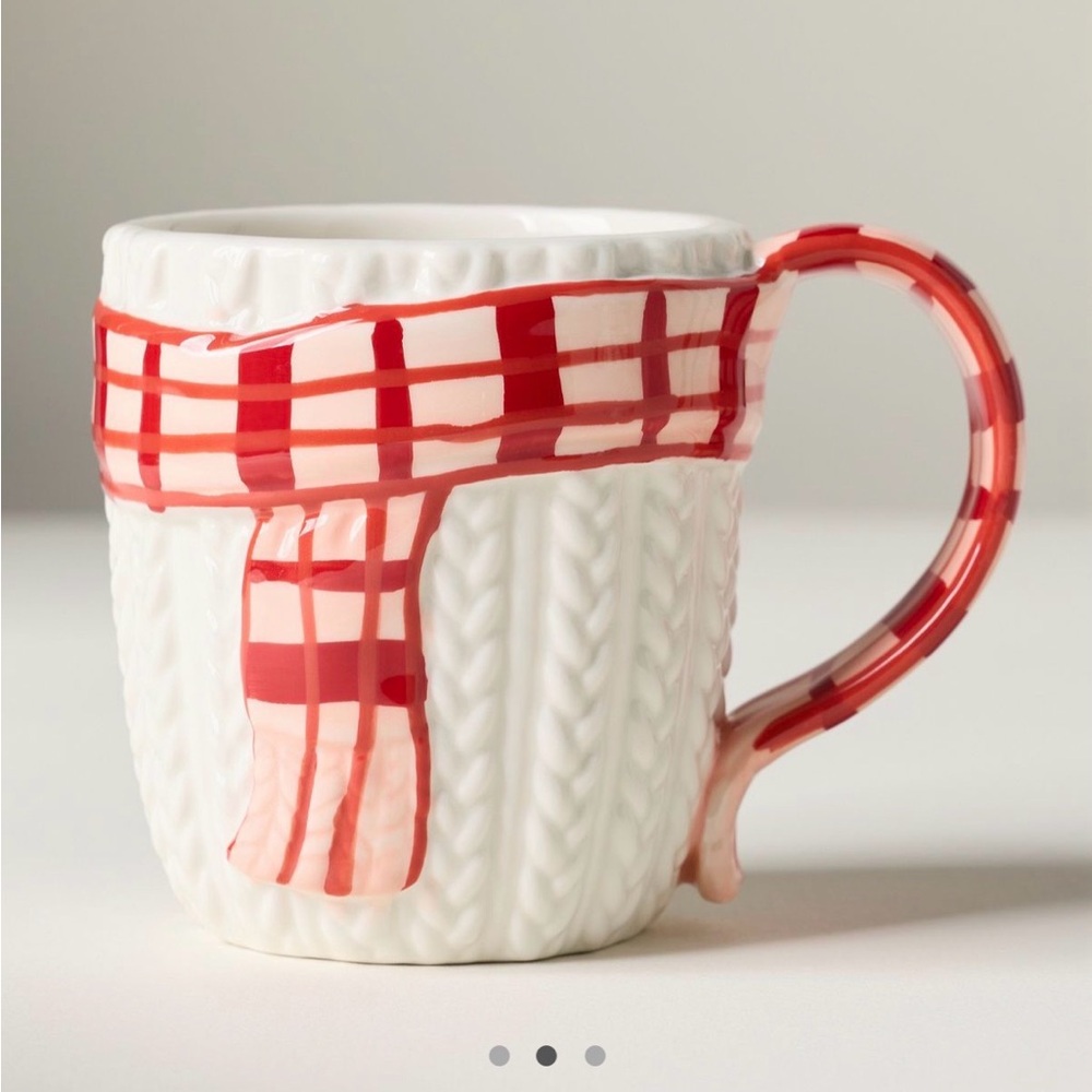 Anthropologie foulard mug, NEW!!